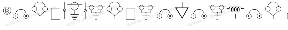 LED BOARD REVERSED字体转换